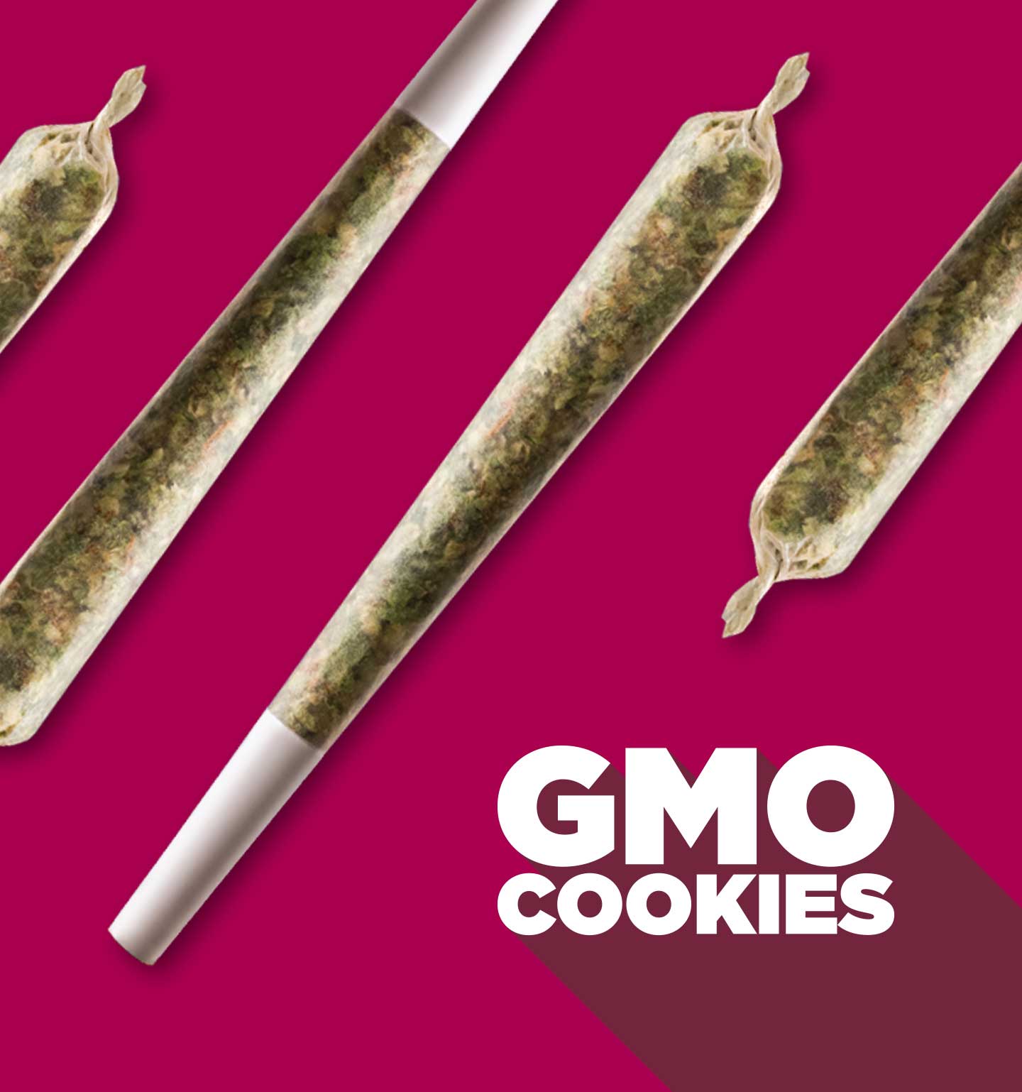 GMO Cookies with pre-roll