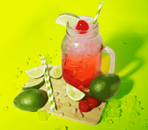 Read more about the article Monday Munchies: Cherry Limeade Fizzy Soda